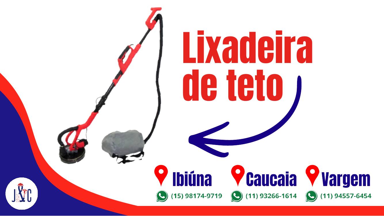 Lixadeira de Teto e Parede